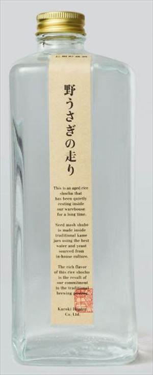 黒木本店 米焼酎 野うさぎの走り 37度 600mlびん 1本 焼酎 米焼酎 - 最