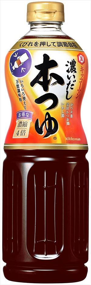 kikkoman キッコーマン 濃いだし本つゆの商品画像