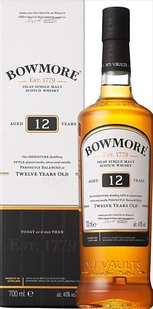 1本2200円以下 ウイスキー bowmore ボウモア12年 350ml 6本 ボウモア12年 350ml商品詳細｜サントリー【イエノバ】