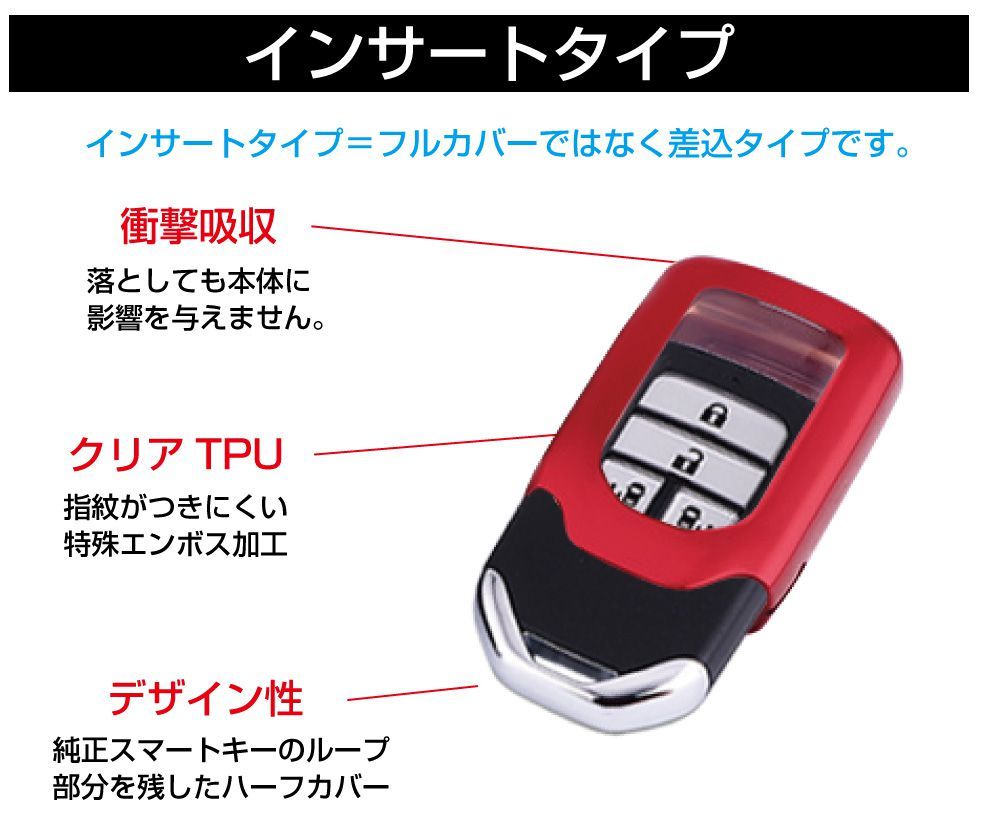 ホンダ スマートキーケース キーケース ソフト HONDA スマート