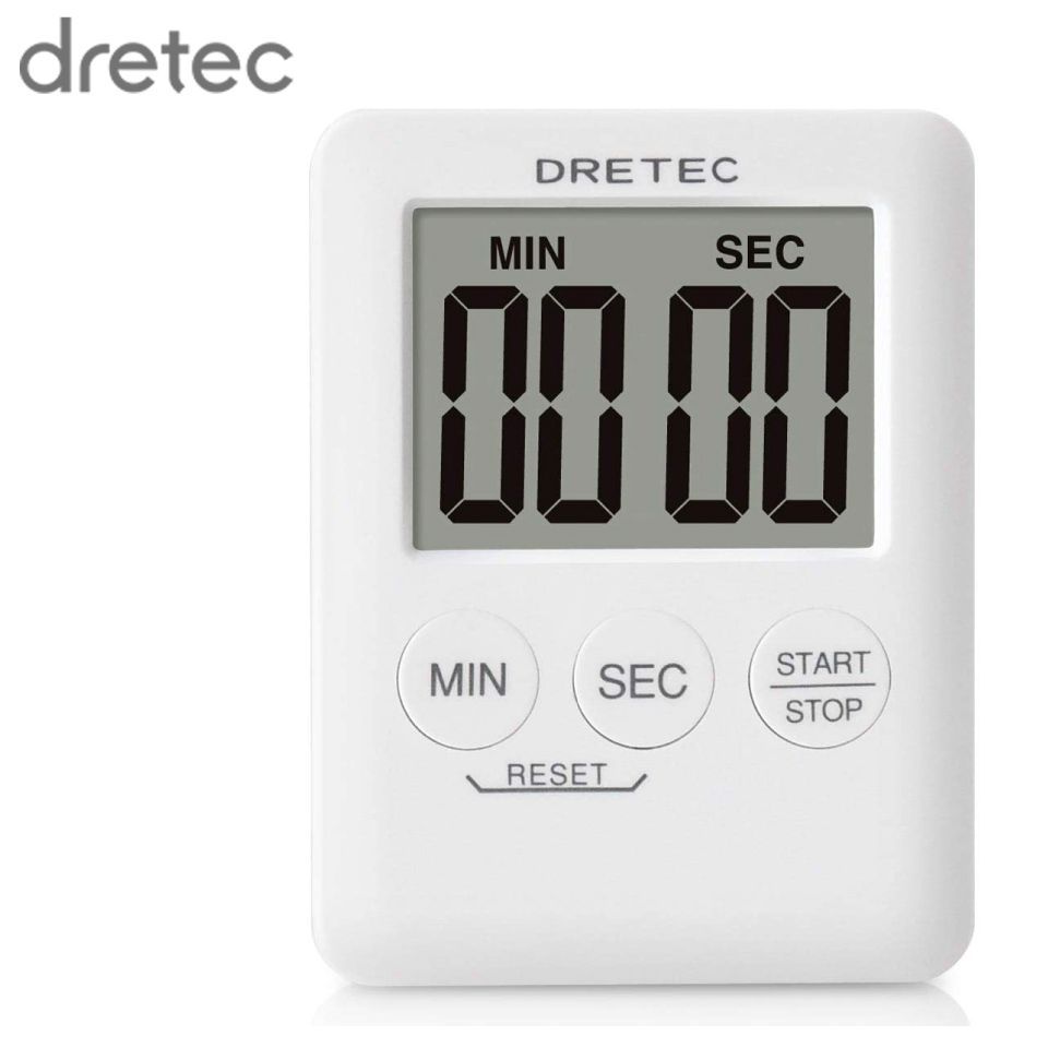 ドリテック デジタルタイマー ポケッティ T-307WT（ホワイト）の商品画像