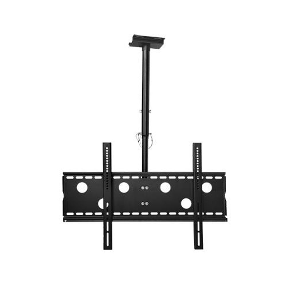 tv hanging metal fittings angle adjustment | monitor for hanging lowering arm ceiling for 40~85 -inch correspondence black TVK-10264 | monitor arm ceiling hanging weight .. fixation bracket 