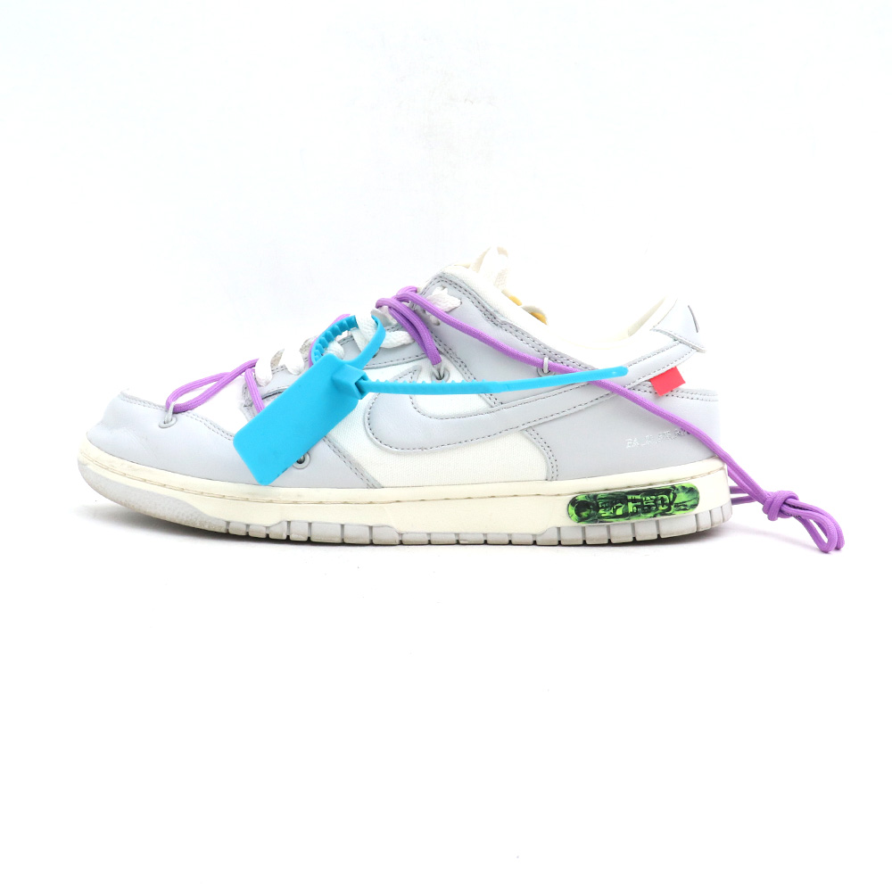 27 5cm off-white NIKE DUNK LOW 1 OF 50 LOT47 47 THE50 オフホワイト