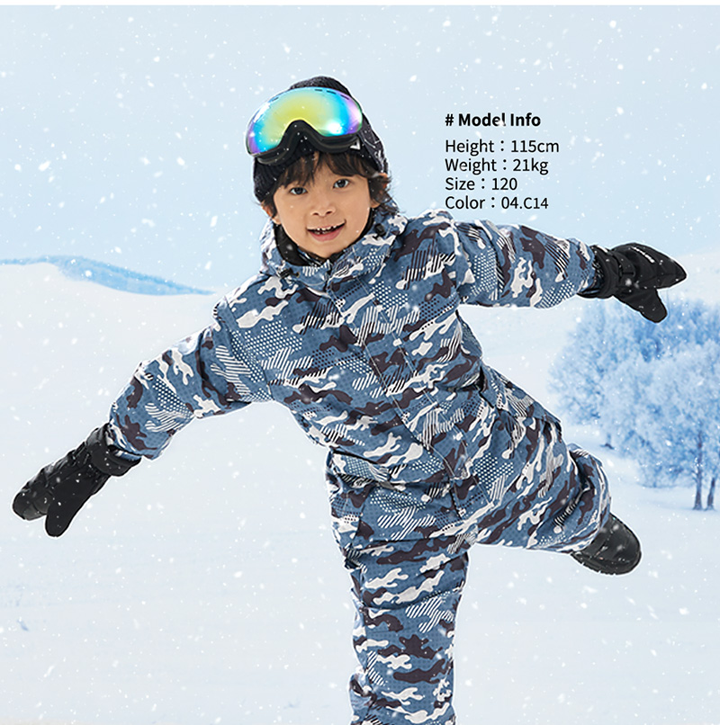  лыжи одежда Kids комбинезон One-piece все в одном одежда для сноуборда baby мужчина девочка ребенок ребенок ...90 100 110 120 130 снежные игры лыжи санки 