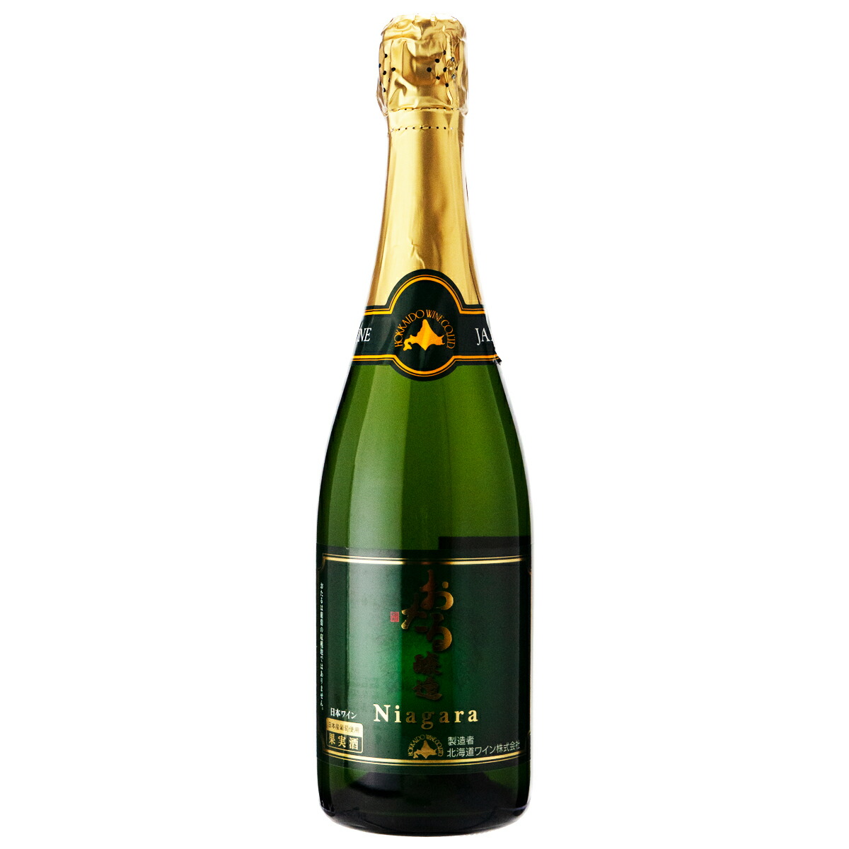 北海道ワイン 北海道ワイン おたるナイヤガラスパークリング NV 720ml 瓶 シャンパン・スパークリングワインの商品画像