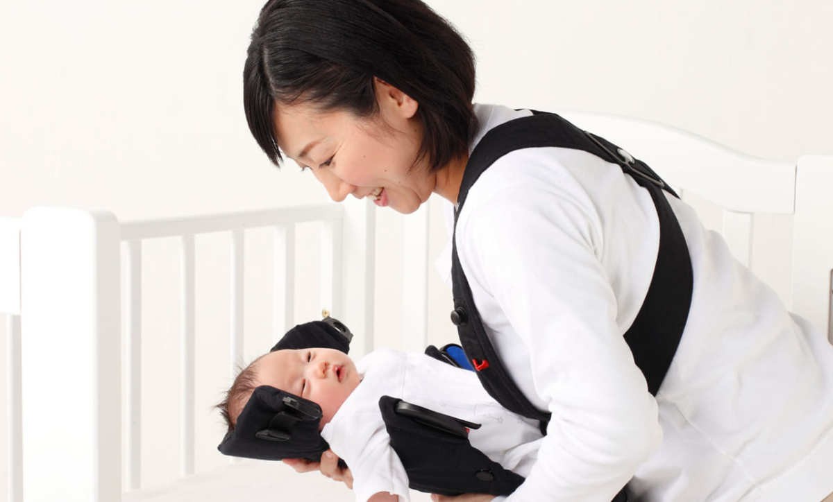 [ игрушка для укрепления зубов & ремешок ....!]BABYBJORN mini ( baby byorun, baby biyorun) Mini ( материалы :Air) слинг-переноска ... шнурок кенгуру 