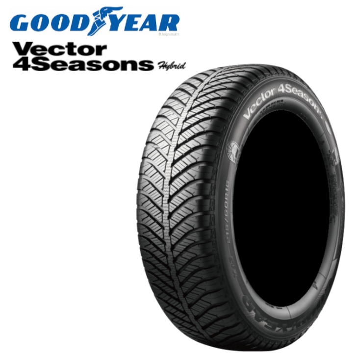 Goodyear bek брезент .- season z Hybrid 225/45R18 91H*GOODYEAR VECTOR 4Seasons Hybrid для легковых автомобилей всесезонный шина 