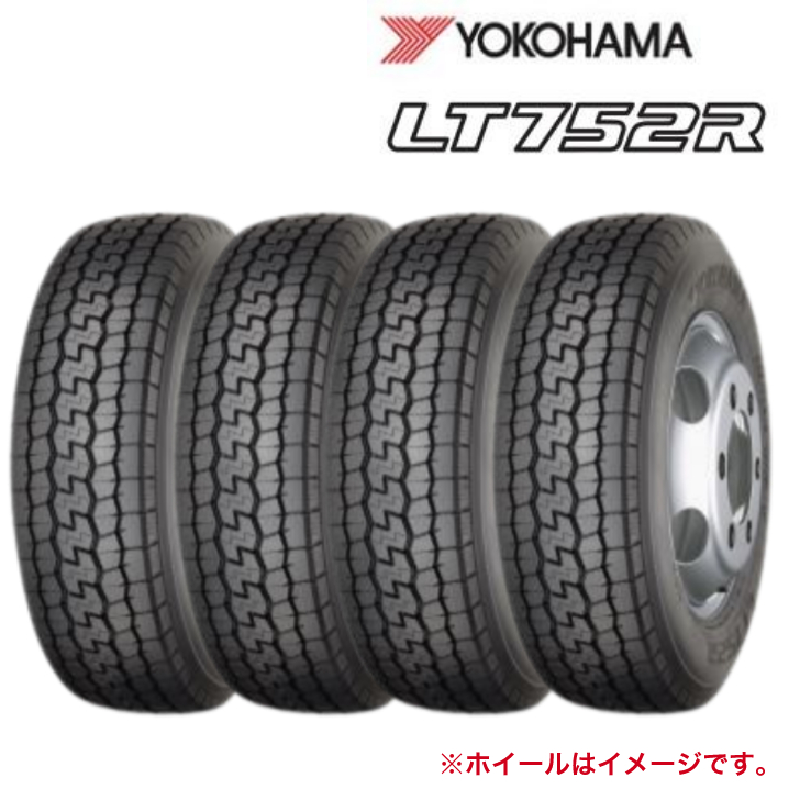YOKOHAMA 小型トラック用 オールシーズンタイヤ LT752R エルティー・ナナゴーニー・アール 205/75R16 113/111N×4本の商品画像