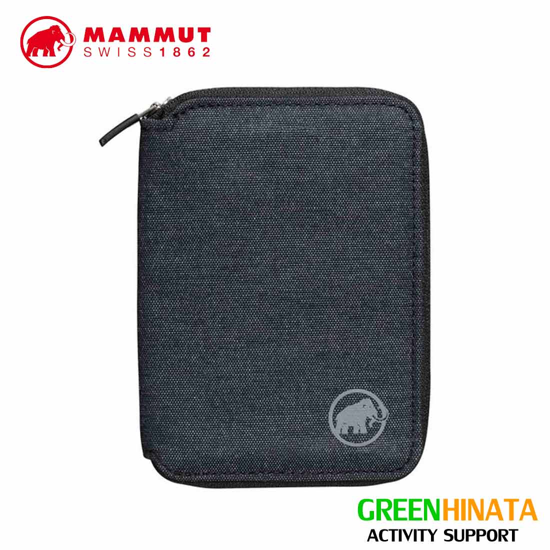 マムートT Zip Wallet Melange カラー：0001ブラックの商品画像