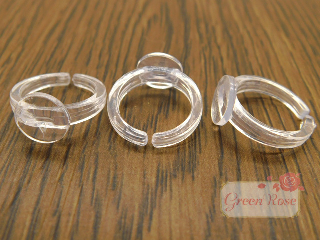  ring foundation child size plastic clear 10 piece 2204 kanagu604