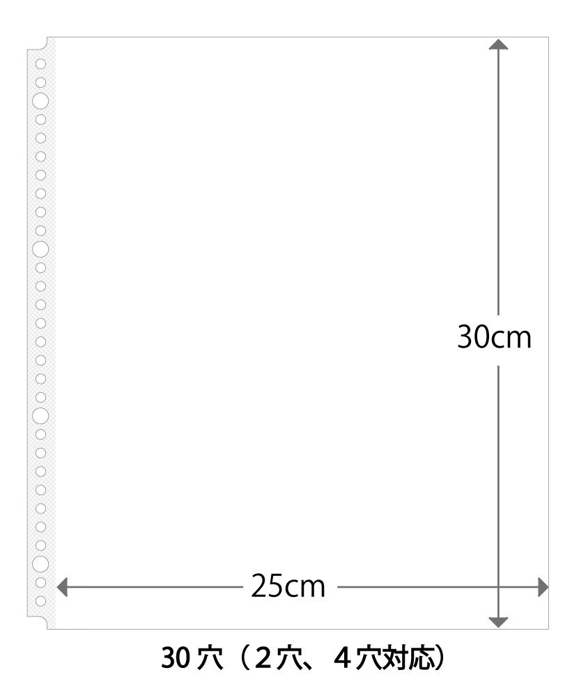  magazine scraps magazine clear file A4 deformation wide 30 hole pocket refill 100 sheets insertion 