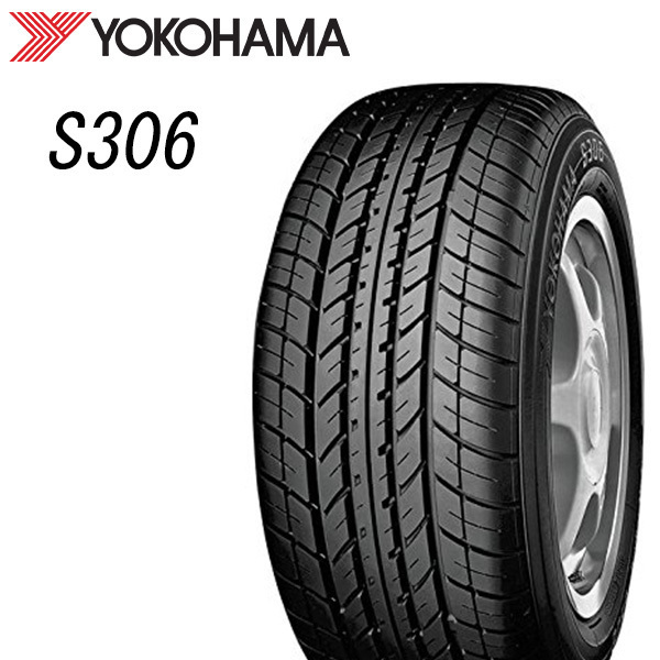 ヨコハマタイヤ S306 155/65R14 75S タイヤ×4本セット 自動車