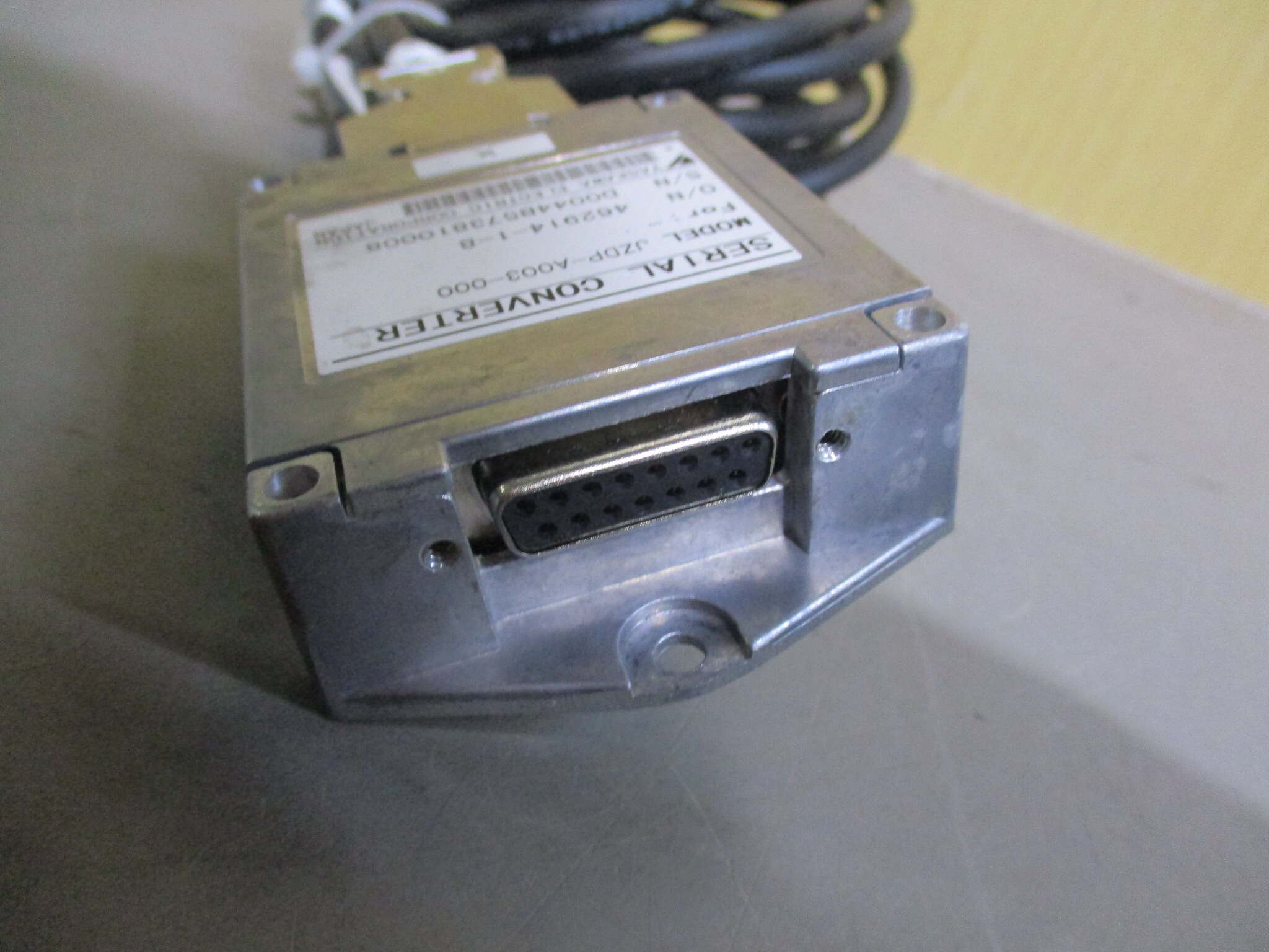  used YASKAWA JZDP-A003-000 serial converter / used HEIDENHAIN LIDA 48 369 428-01 Linear Encoderenko-da(AACR60206D009)