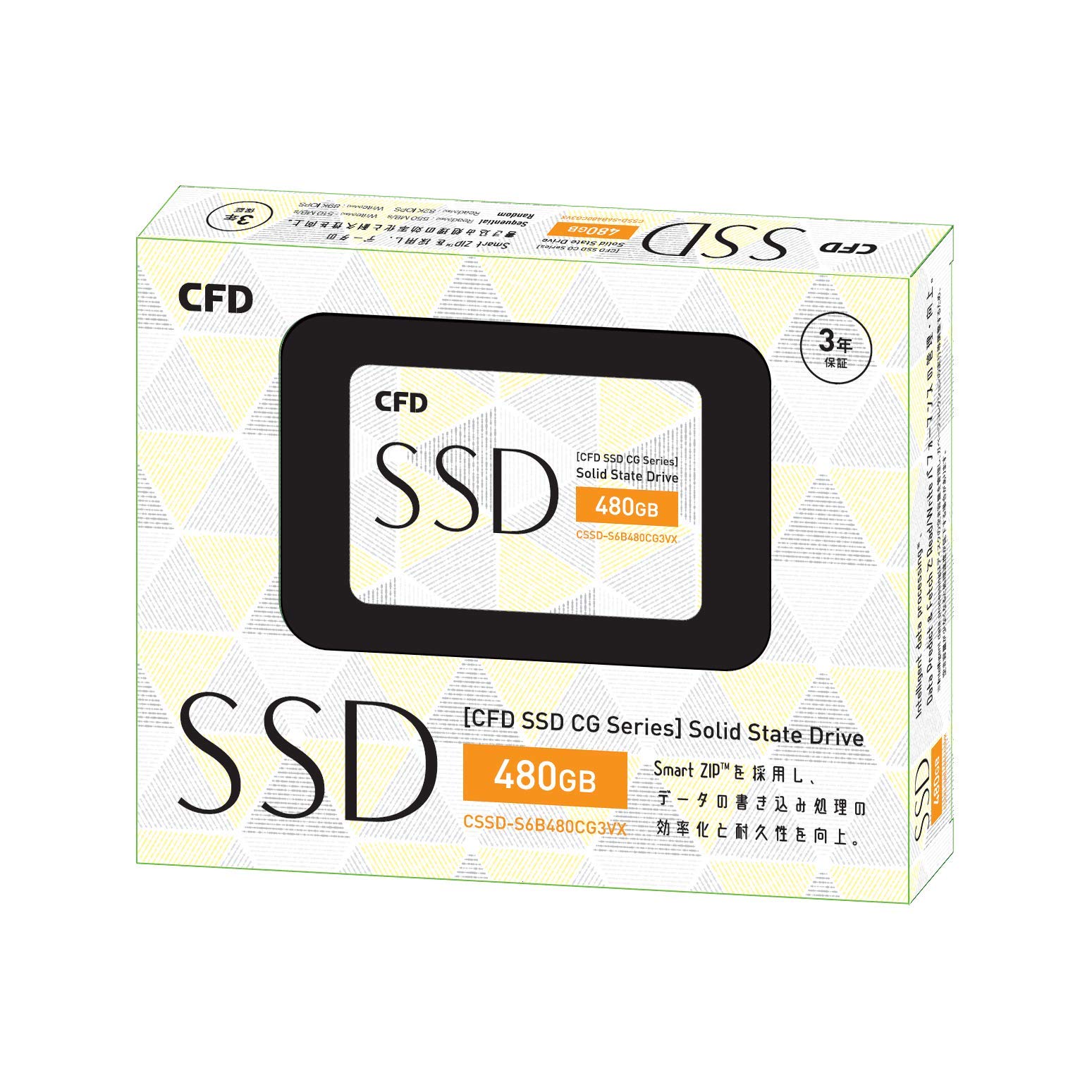 CFD販売 CSSD-S6B480CG3VX ［CG3VX 2.5インチ 7mm SATA 480GB］ 内蔵型