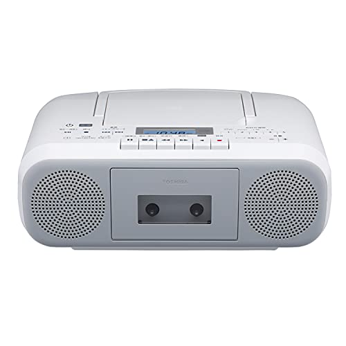TOSHIBA CDラジオカセットレコーダー TY-CDS8（H） グレー CDラジカセ