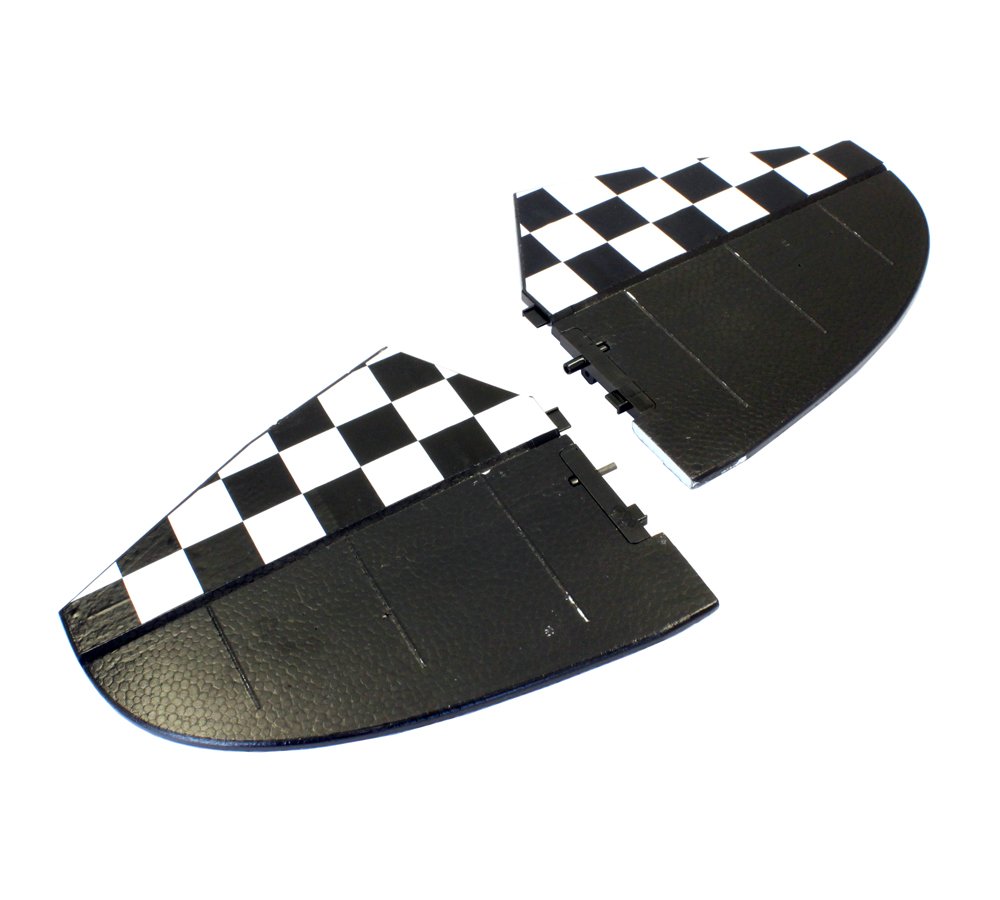  Kyosho horizontal tail wing set black (pitsu special EP1000) radio-controller for parts A6578-13BK