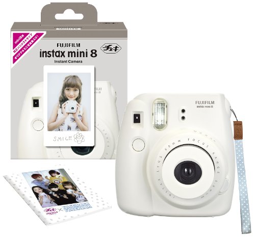 チェキ instax mini 8 純正ハンドストラップ付き （ホワイト）の商品画像