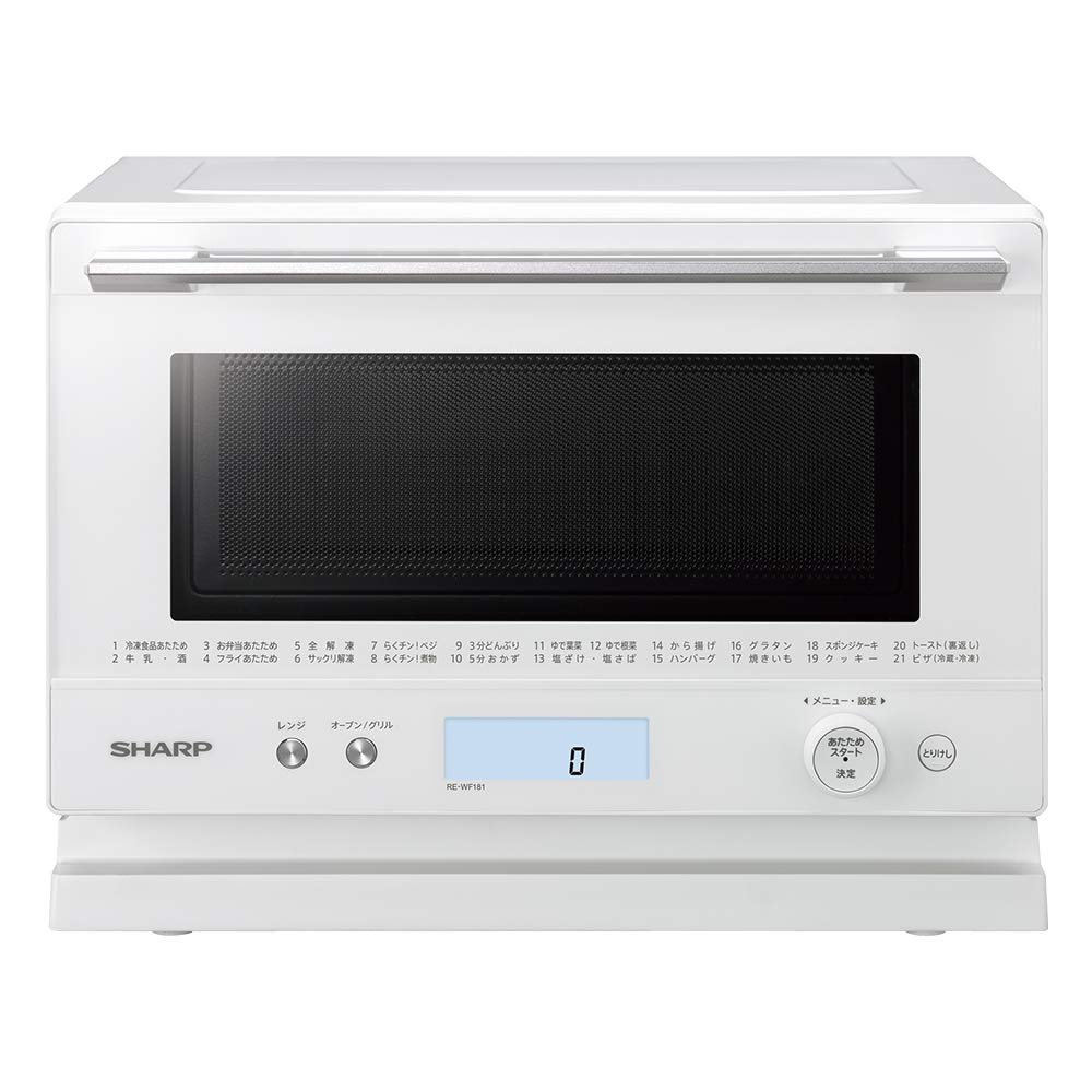 【美品】SHARP シャープ RE-WF181-W オーブンレンジ 電子レンジ シャープ PLAINLY RE-WF181 価格比較 - 価格.com