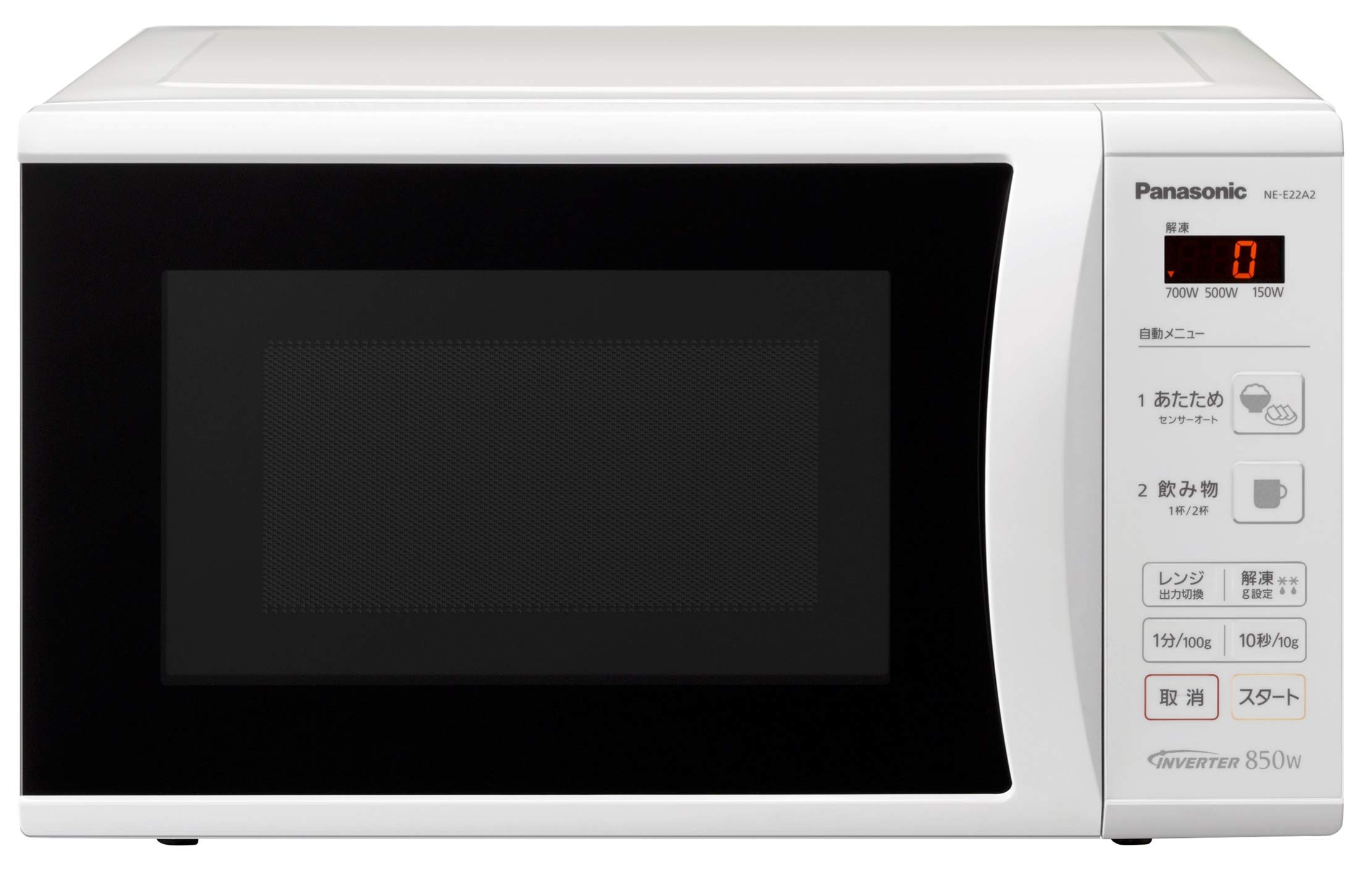 Panasonic パナソニック 単機能レンジ エレック NE-E22A2-W （ホワイト 