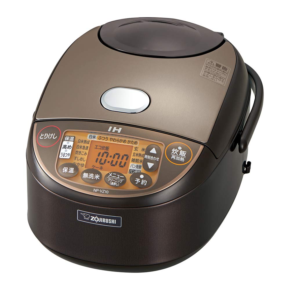 Zojirushi IHジャー炊飯器NP-VZ10 象印 NP-VZ10-TA （ブラウン） 極め炊き 炊飯器本体 - 最安値・価格