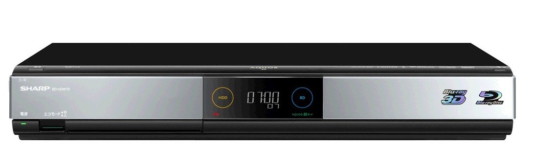 シャープ AQUOS BD-HDW70 ブルーレイ、DVDレコーダー本体 - 最安値