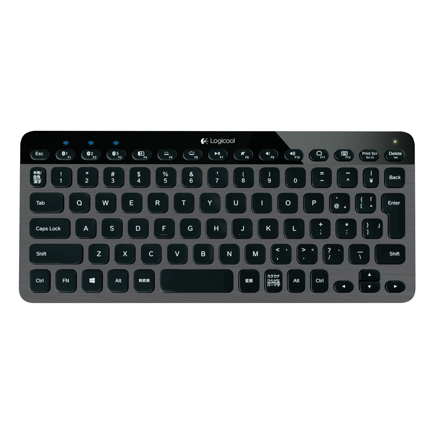 ロジクール Bluetooth Illuminated Keyboard k810（ブラック