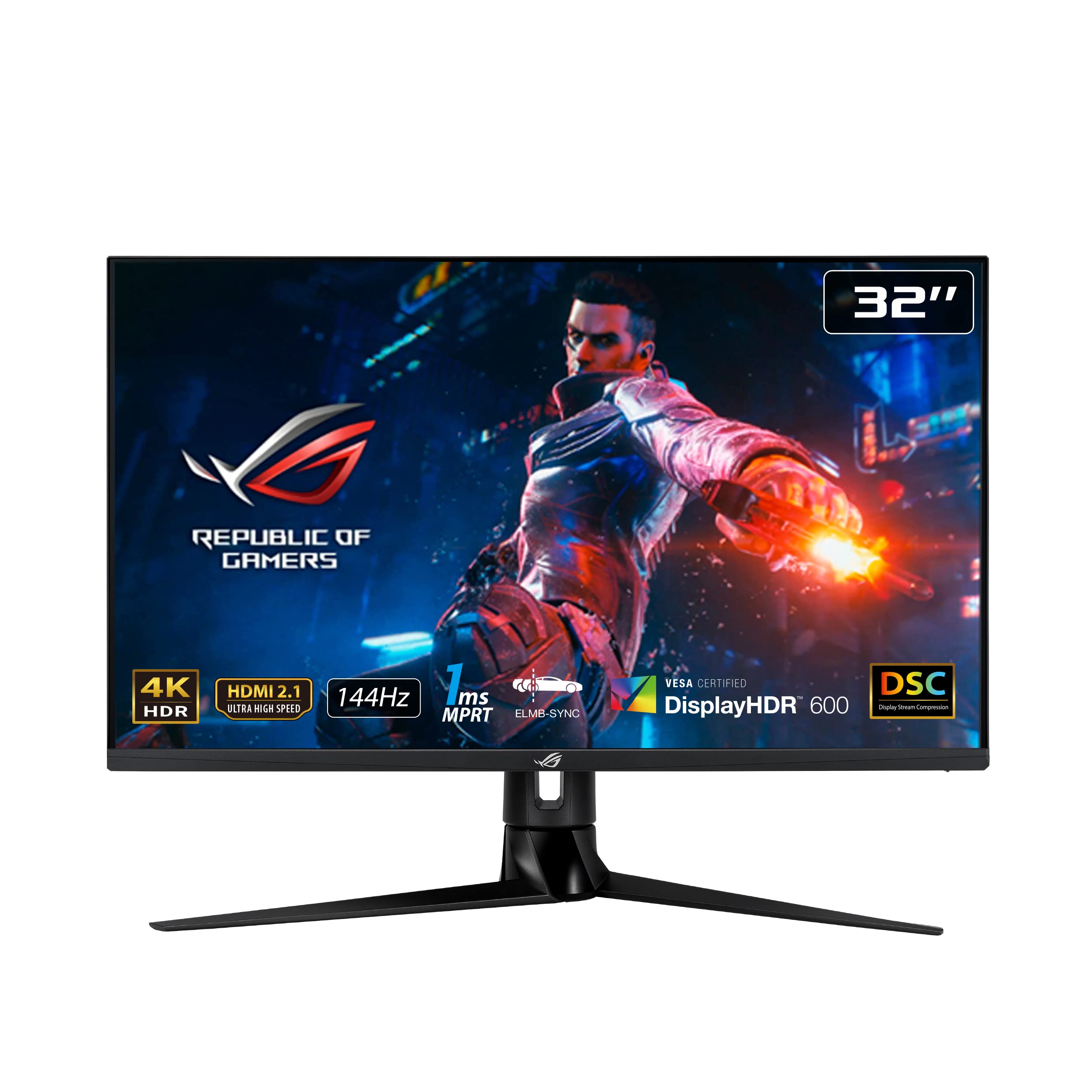 ディスプレイ・モニター本体 ASUS ROG Swift PG32UQ ASUS、32型4K有機EL「ROG Swift OLED PG32UCDM」を本日8月23日発売