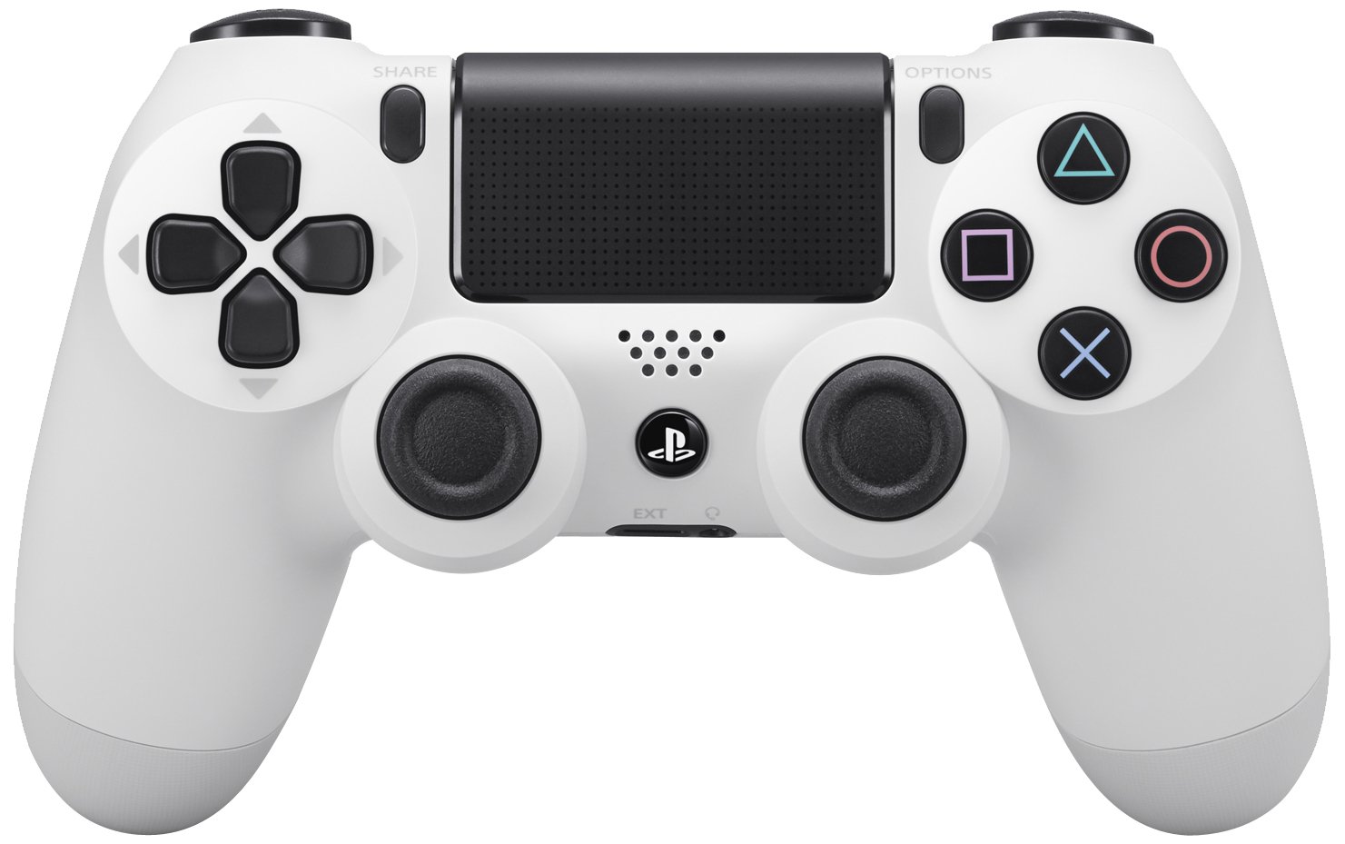 PS4 ワイヤレスコントローラー（DUALSHOCK 4） グレイシャー・ホワイト CUH-ZCT1J 03の商品画像