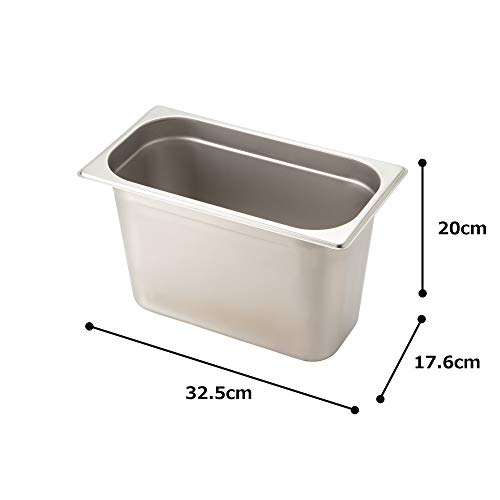 TKG корпорация Don nam ho te Lupin 1/3 глубина 200mm 18-8 нержавеющая сталь AHTA022