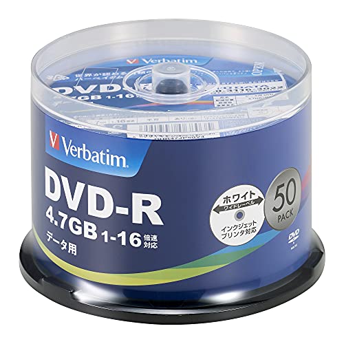 データ用DVD-R 16倍速 50枚 DHR47JP50V4の商品画像