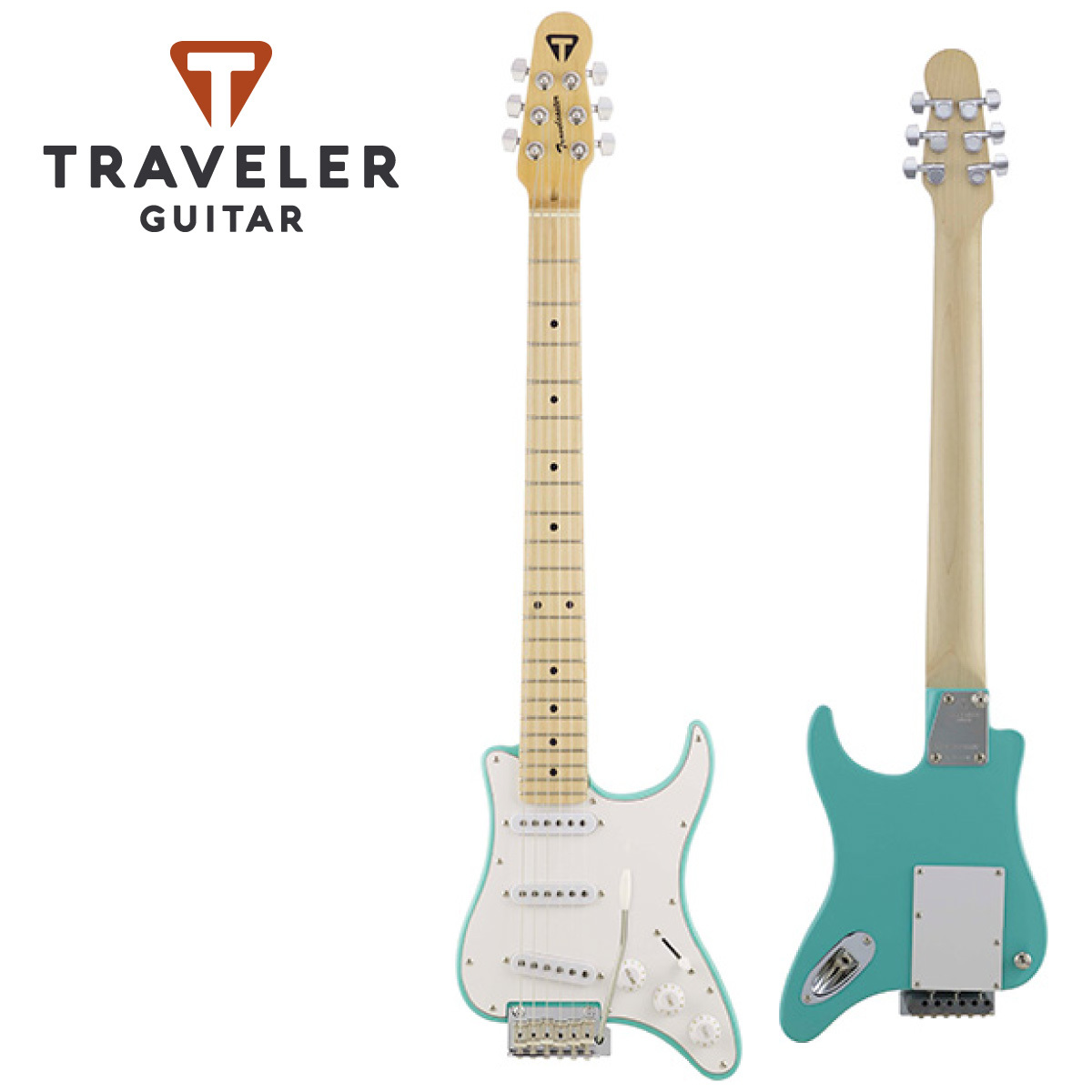 Traveler Guitar Travelcaster Deluxe Surf Green《エレキギター