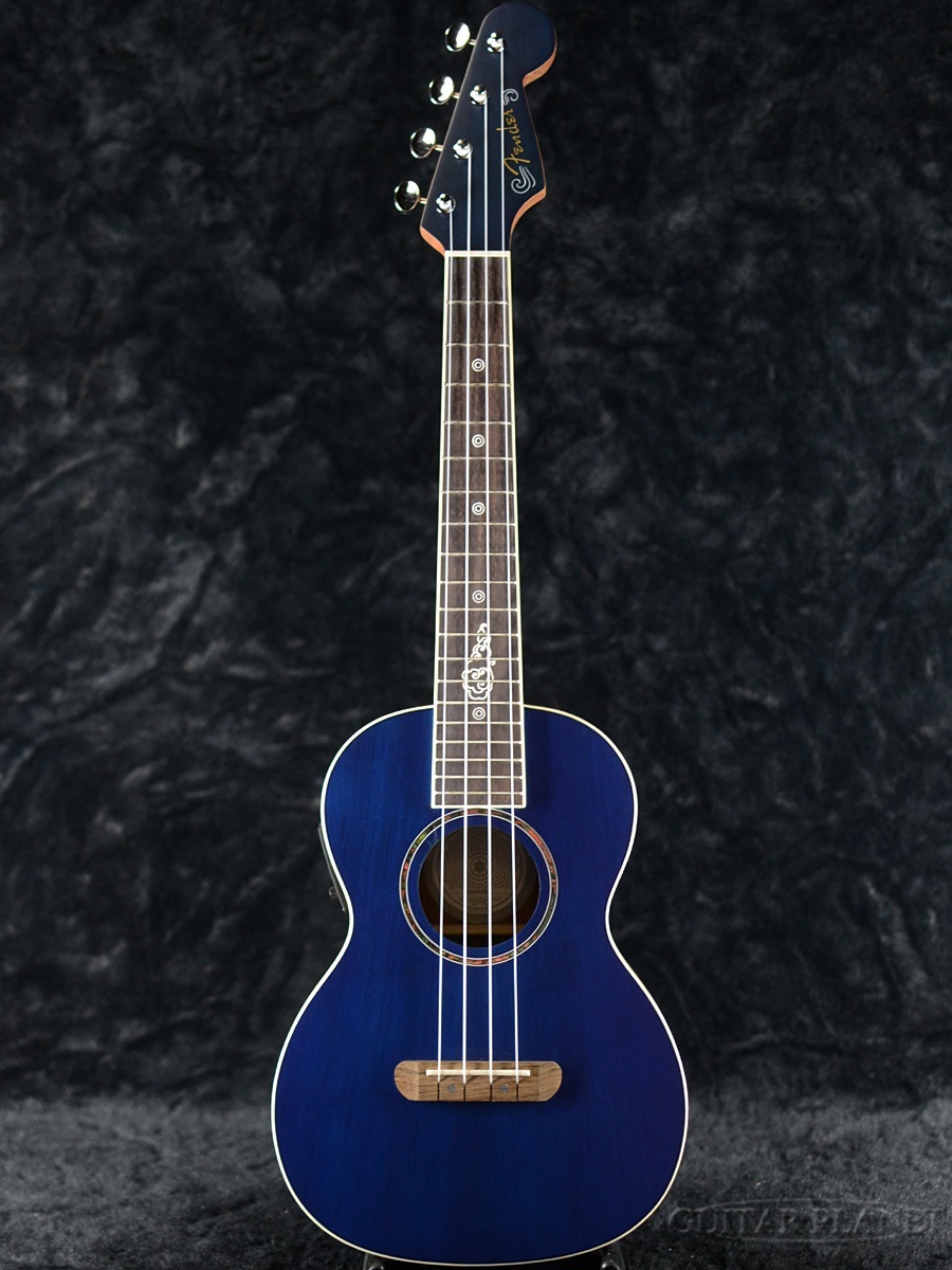 Fender Dhani Harrison Uke テナーウクレレ Amazon.com: Fender Dhani Harrison Tenor Ukulele, Walnut