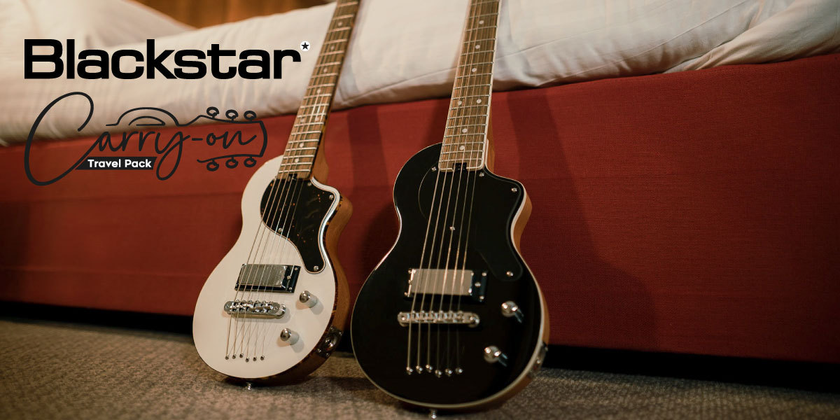 エリザベス子Blackstar CARRY-ON  WHITE【送料込み】 Blackstar Carry-on standard Pack -White-《エレキギター