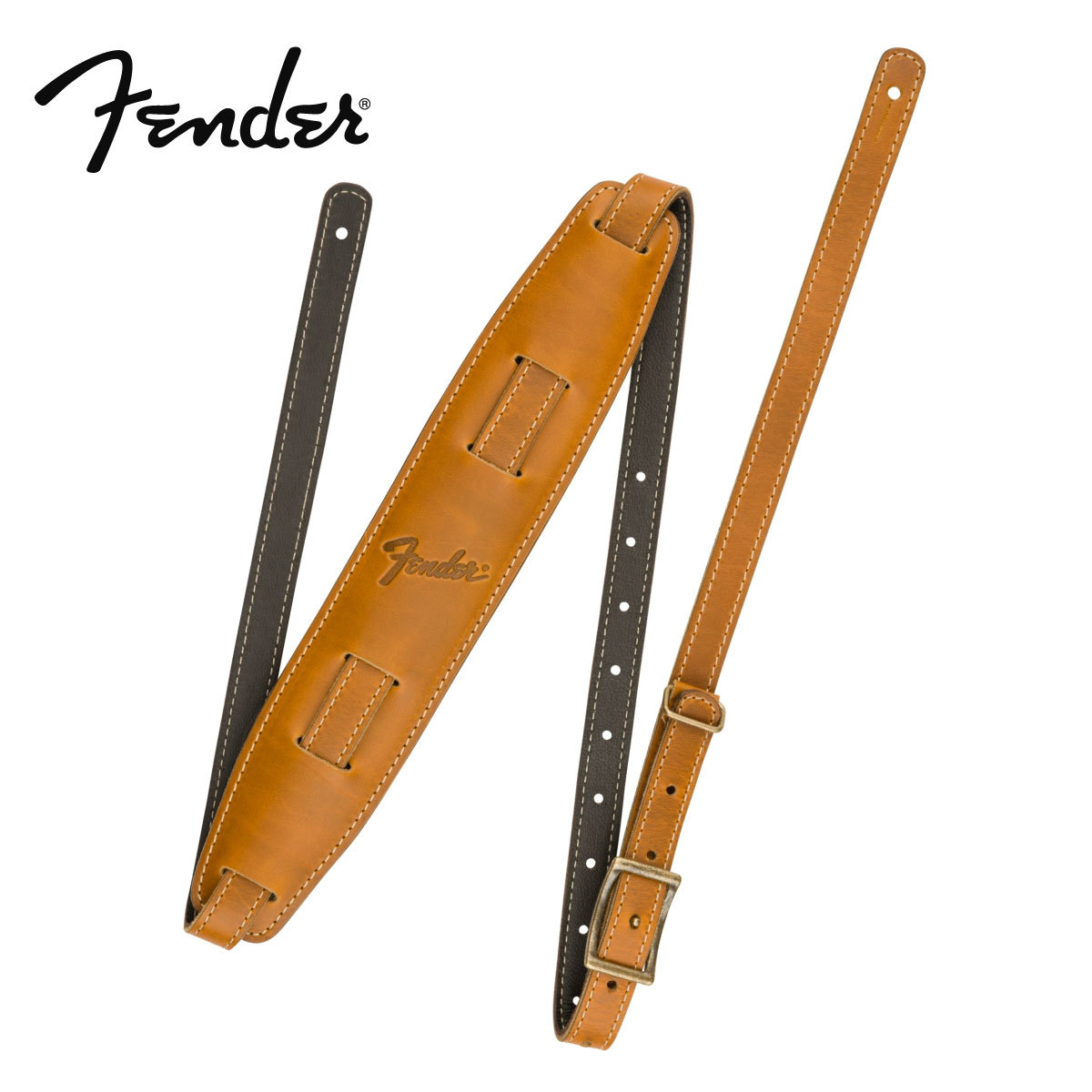 Fender（フェンダー） Fender Mustang Saddle Strap -Butterscotch 
