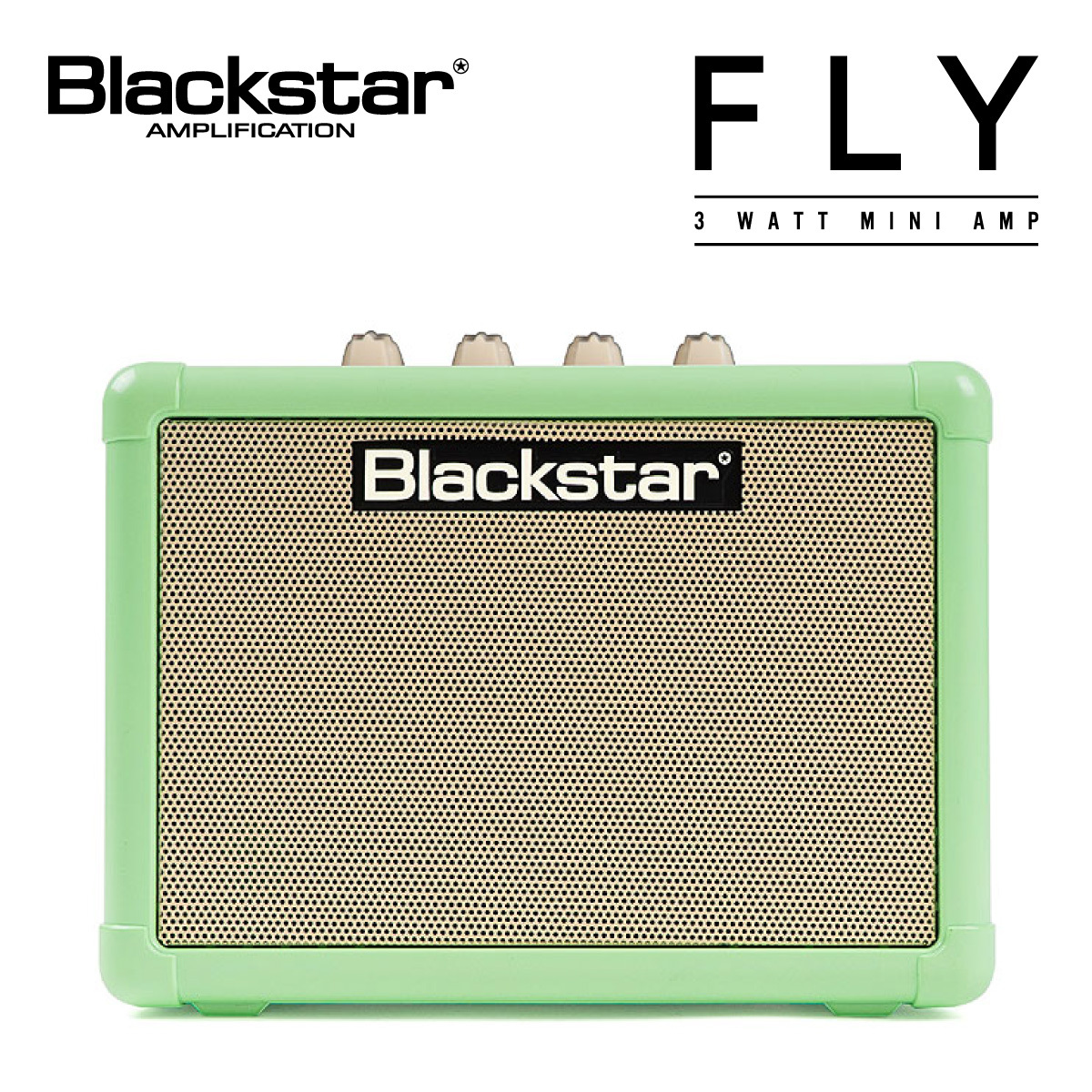 3W】Blackstar FLY 3 -SURF GREEN- │ ミニアンプ《アンプ》 : ギター