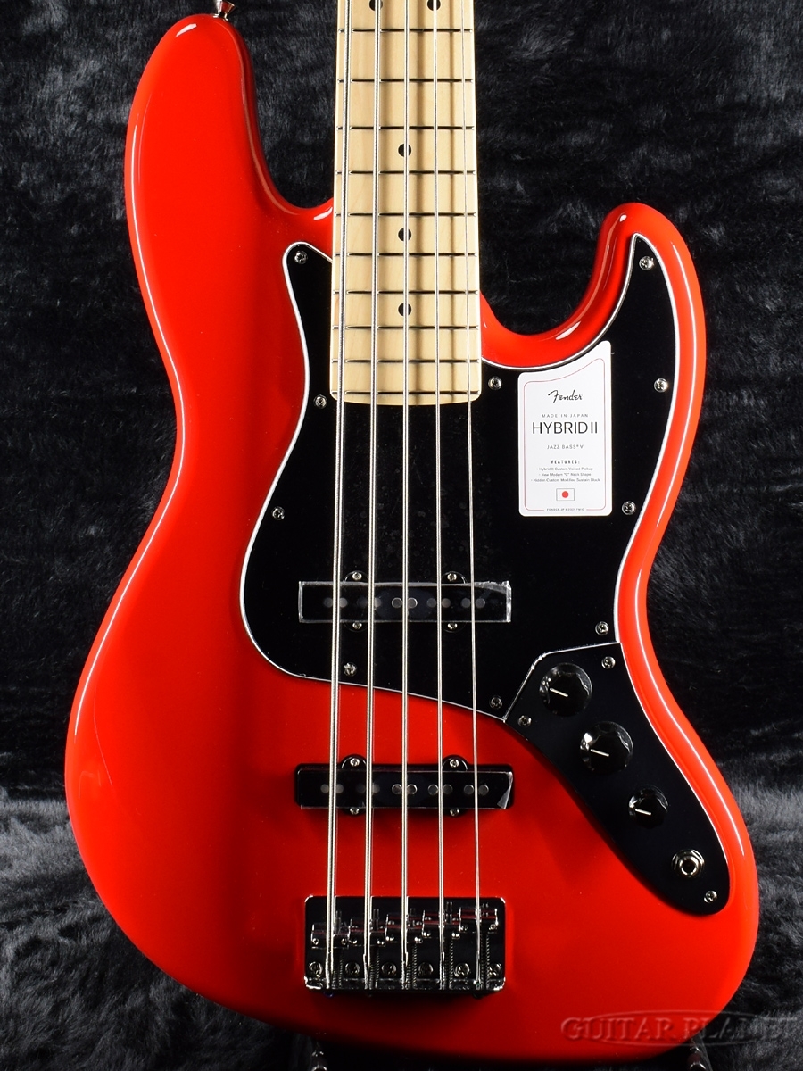 ベース Fender Japan JBV mod. used】Fender Japan / JBV BLK/R #S081368 4.360kg【横浜店