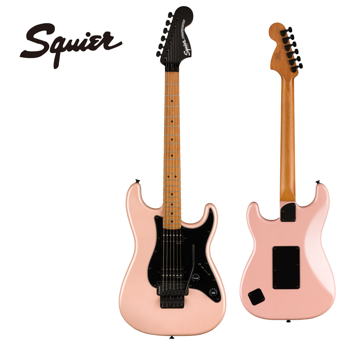 Squier Contemporary Stratocaster HH FR -Shell Pink Pearl