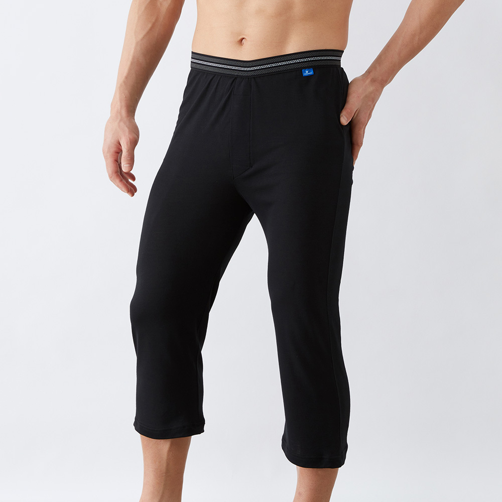  Gunze men's underpants like Bermuda shorts knee length front opening men's summer bottom sweat stain measures contact cold sensation . sweat speed . deodorization COOLMAGIC