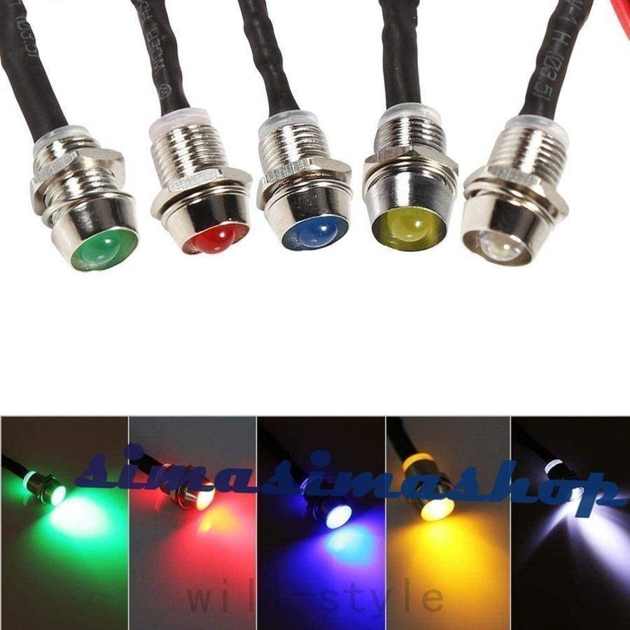  all-purpose 12V 24V LED light Pilot lamp indicator valve(bulb) 1 piece /5 piece set 