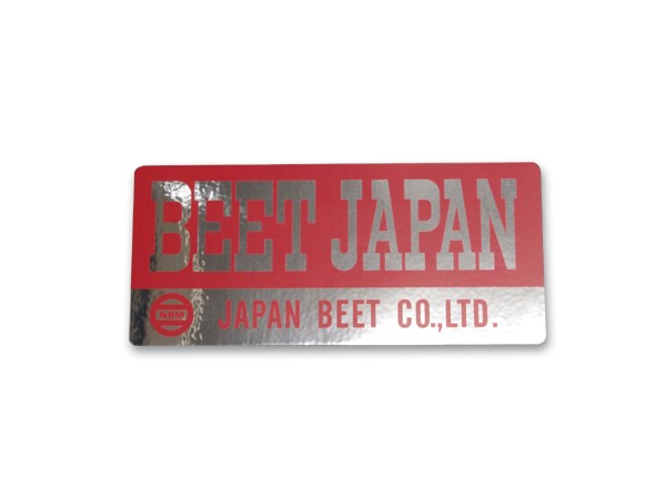 #BEET JAPAN heat-resisting sticker ( beet /NBM/Z1/Z2/RS/Z750/Z900/Z400FX/Z400GP/KH400/ Zephyr 