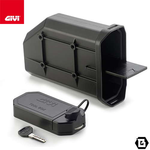 [5/8 our shop stock goods ]GIVI S250 tool box ( key attaching )|jibi