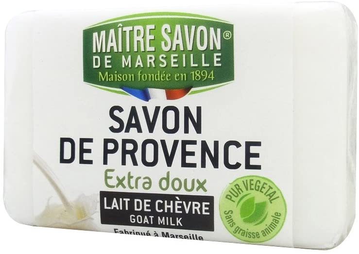 Maitre Savon de Marseille メートル・サボン・ド・マルセイユ サボン・ド・プロヴァンス ゴートミルク 100g×1 バスソープ、石鹸の商品画像