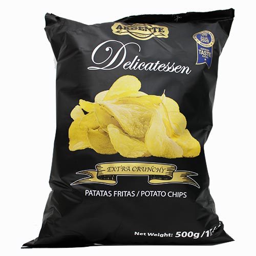ぽてち パパス アルジェンテ デリカテッセン ポテトチップス 500g
