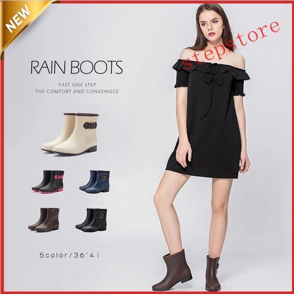 lady's rain boots rain boots for women lady's fashion commuting rainwear 
