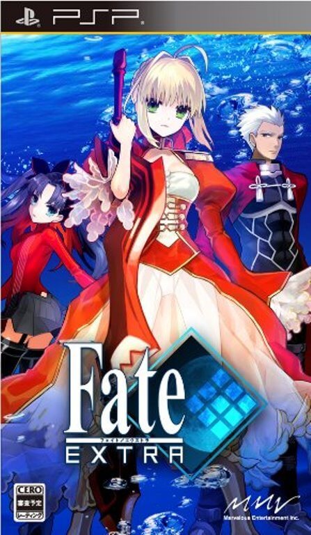 【PSP】マーベラス Fate/EXTRA（通常版） PSP用ソフト（パッケージ版）の商品画像