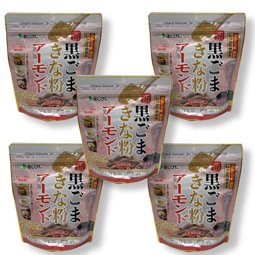 味源 黒ごまきな粉アーモンド 300g ×5袋の商品画像