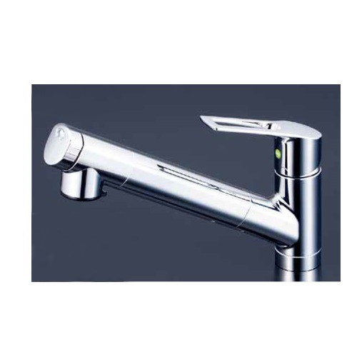 KVK 浄水器内蔵シングルレバー式シャワー付混合栓（シャワー引出式