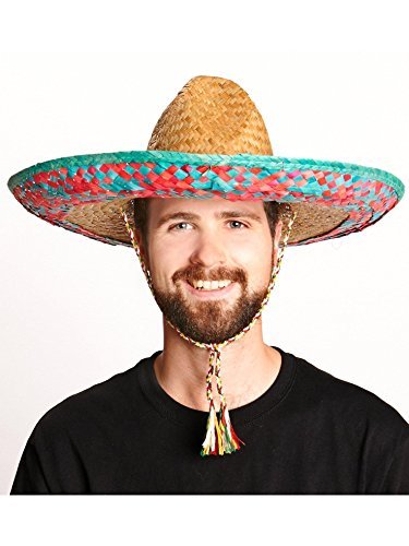 メキシコ グッズ メキシカン メキシコハット 麦わら帽子 ソンブレロ 大人用