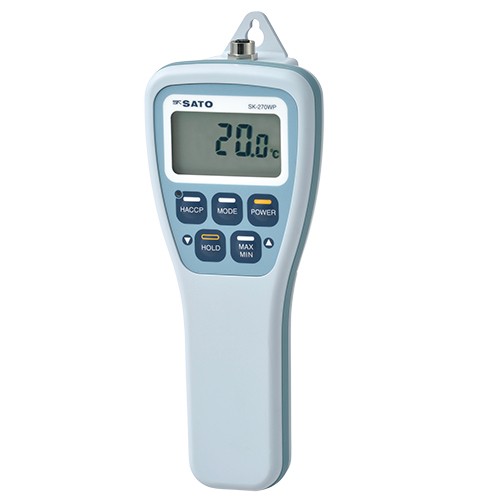  Sato measurement vessel SK-270WP hook hole attaching waterproof type digital thermometer throwing included sensor S270WP-31 attaching SATO