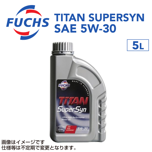 Fuchs Titan Supersyn 5W-30 Motoröl 12Liter ACEA A3/B4, API SL/CF